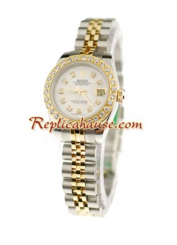 Rolex Datejust Two Tone Ladies Wristwatch ROLX132
