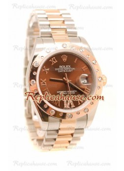 Rolex Datejust Two Tone Wristwatch ROLX460