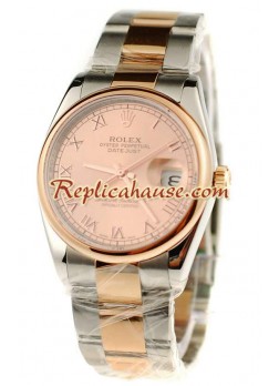 Rolex Datejust Swiss Two Tone Wristwatch ROLX416