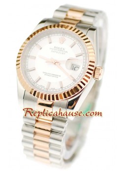 Rolex Datejust Two Tone Wristwatch ROLX492