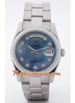 Rolex Day Date Silver ROLX517
