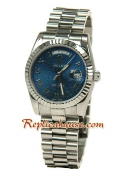 Rolex Day Date-Silver Wristwatch ROLX156