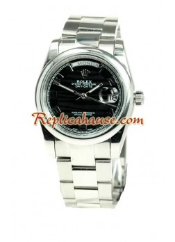 Rolex Day Date Silver Wristwatch ROLX536