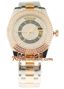 Rolex Day Date Two Tone Wristwatch ROLX549