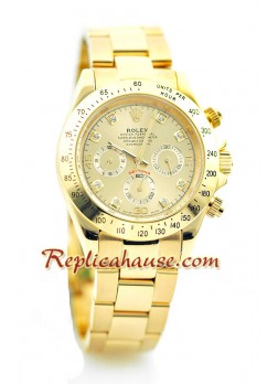 Rolex Daytona 18K Gold Wristwatch ROLX192