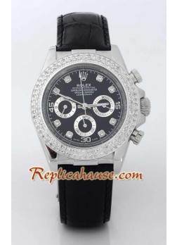 Rolex Daytona Leather Wristwatch ROLX590