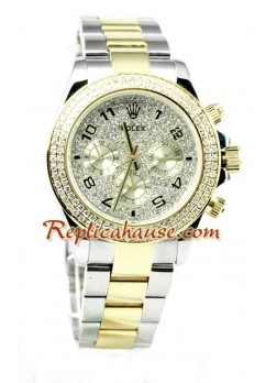 Rolex Daytona Diamonds Dial Edition Wristwatch ROLX646