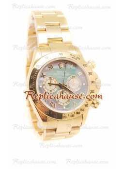 Rolex Daytona Gold Japanese Wristwatch Pearl Dial - 40MM Diameter ROLX-20101396