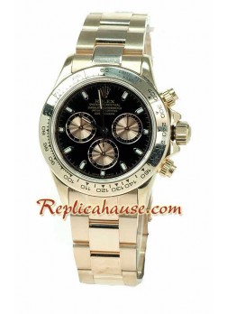 Rolex Daytona Swiss Pink Gold Wristwatch - 2011 Edition ROLX234
