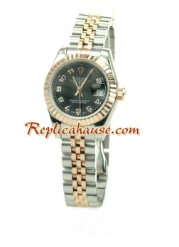 Rolex Datejust Ladies Wristwatch - Pink Gold ROLX688