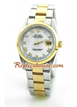 Rolex DateJust Wristwatch - Two Tone ROLX97