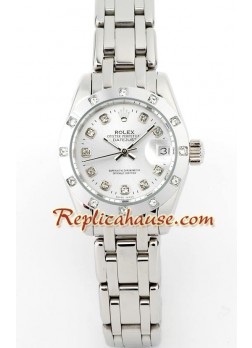 Rolex DateJust - Silver-Lady's ROLX36
