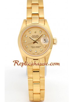 Rolex DateJust - Gold Lady's ROLX37