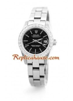 Rolex DateJust - Silver Lady's ROLX338