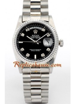 Rolex Day Date Silver ROLX135