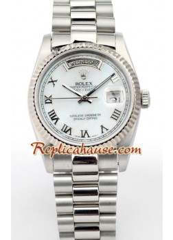 Rolex Day Date-Silver ROLX154