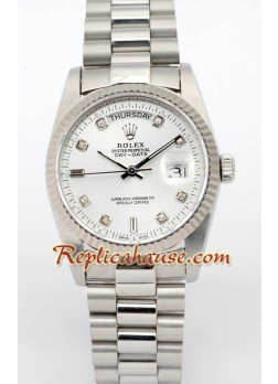 Rolex Day Date-Silver ROLX155