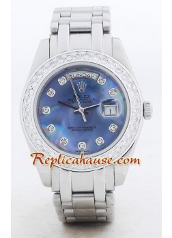 Rolex Day Date Silver ROLX158