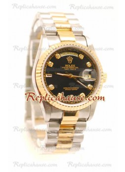 Rolex Day Date Two Tone Swiss Wristwatch ROLX547