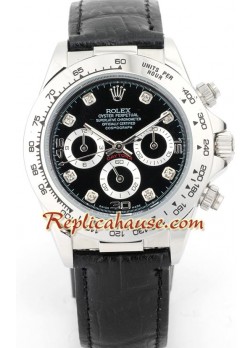 Rolex Daytona Wristwatch with Leather Strap ROLX214