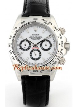 Rolex Daytona Wristwatch with Leather Strap ROLX219