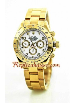 Rolex Daytona 18K Gold Wristwatch ROLX189