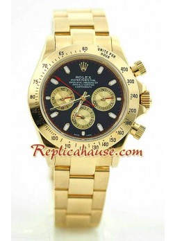 Rolex Daytona 18K Gold Wristwatch ROLX185