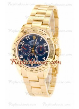 Rolex Daytona Gold Swiss Wristwatch ROLX591