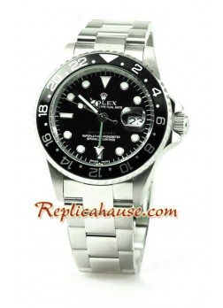 Rolex GMT Wristwatch - Black Bezel 2011 Edition ROLX685