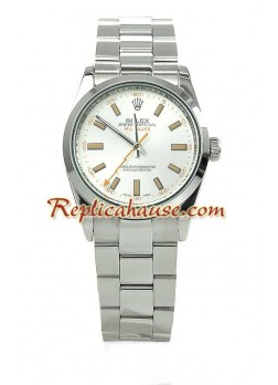 Rolex Milgauss Mens Wristwatch - Green Crystal Edition ROLX692