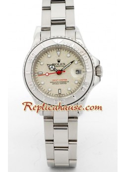 Rolex Yacht Master-Silver-Lady's ROLX839