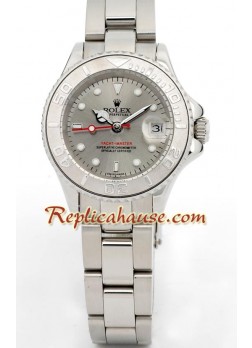 Rolex Yacht Master Silver -Lady's ROLX849