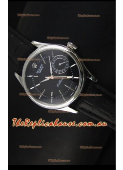 Rolex Cellini Date 50519 Swiss Replica Watch in Black Dial 