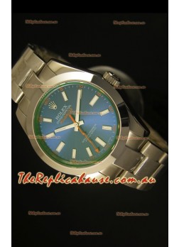 Rolex Milgauss 116400GV Swiss Timepiece with Blue Dial