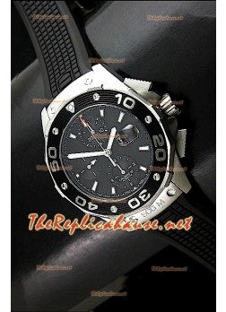 Tag Heuer Aquaracer Calibre 16 Swiss Watch in Black Dial