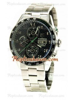 Tag Heuer Carrera Calibre 16 DayDate Japanese Wristwatch TAGH20