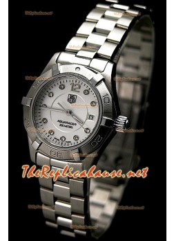 Tag Heuer Aquaracer Ladies Swiss Quartz Watch in Diamonds Markers