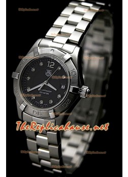 Tag Heuer Aquaracer Ladies Swiss Quartz Watch with Diamonds Markers