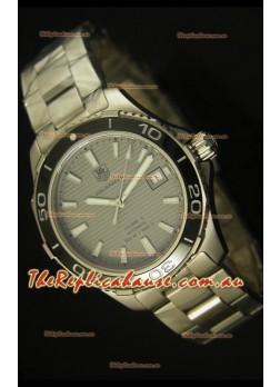 Tag Heuer Aquaracer Calibre 5 Grey Dial Swiss Timepiece - 1:1 Mirror Edition