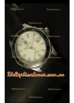 Tag Heuer Aquaracer Calibre 5 White Dial Swiss Timepiece - 1:1 Mirror Edition