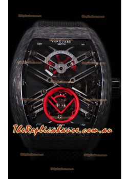 Franck Muller Vanguard Skeleton Tourbillon Swiss Replica Timepiece