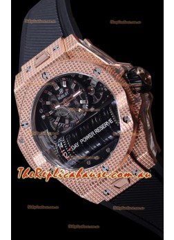 Hublot Big Bang MP-11 Power Reserve 3D Gold Carbon Replica Timepiece