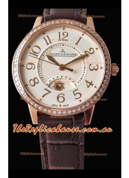 Jaeger-LeCoultre Rendez-Vous Rose Gold Night & Day Medium 1:1 Mirror Swiss Timepiece 
