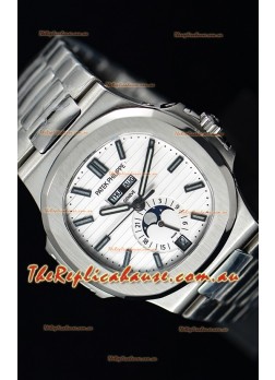 Patek Philippe Nautilus 5726A 1:1 Mirror Swiss Timepiece White Dial