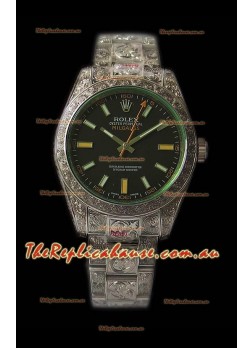 Rolex Milgauss 116400 MadeWorn Swiss Replica Timepiece