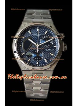 Vacheron Constantin Overseas Dual Time Blue Dial Swiss Timepiece