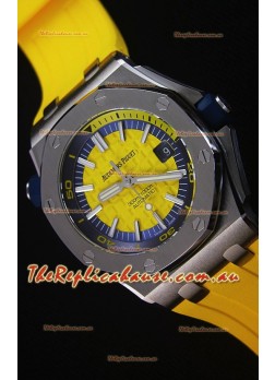 Audemars Piguet Royal Oak New Diver 1:1 Swiss Replica Watch in Yellow