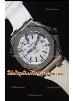 Audemars Piguet Royal Oak New Diver 1:1 Swiss Replica Watch in White