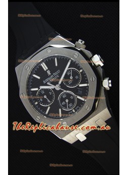 Audemars Piguet Royal Oak Chronograph Black Dial - 1:1 Mirror Replica Watch 
