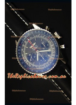 Breitling Navitimer 01 Grey Dial Steel Case  1:1 Mirror Swiss Replica Timepiece